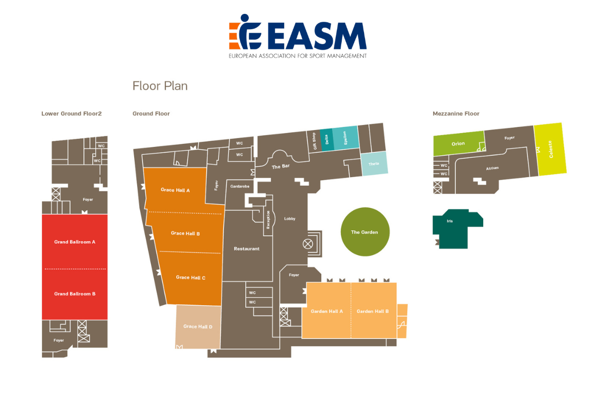 Conference Venue Floor Map